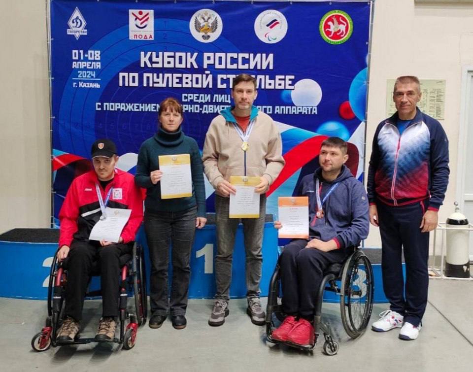 Сергей Малышев завоевал две золотые медали на Кубке России по пулевой стрельбе