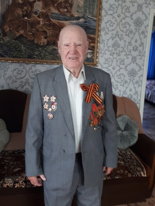 Ветеран Михаил Щербаков