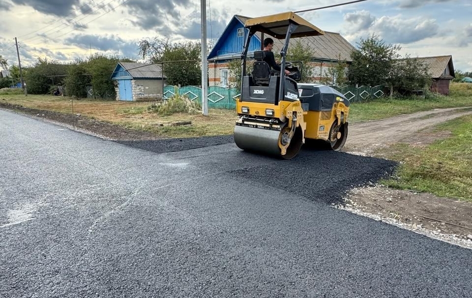 Ремонт улицы Победы в Святославке