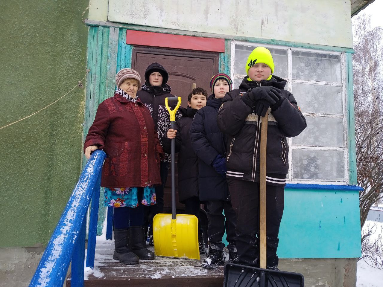 Помощь школьников Татищевский район