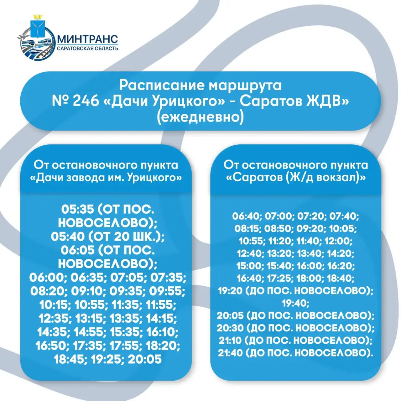 дачные маршруты