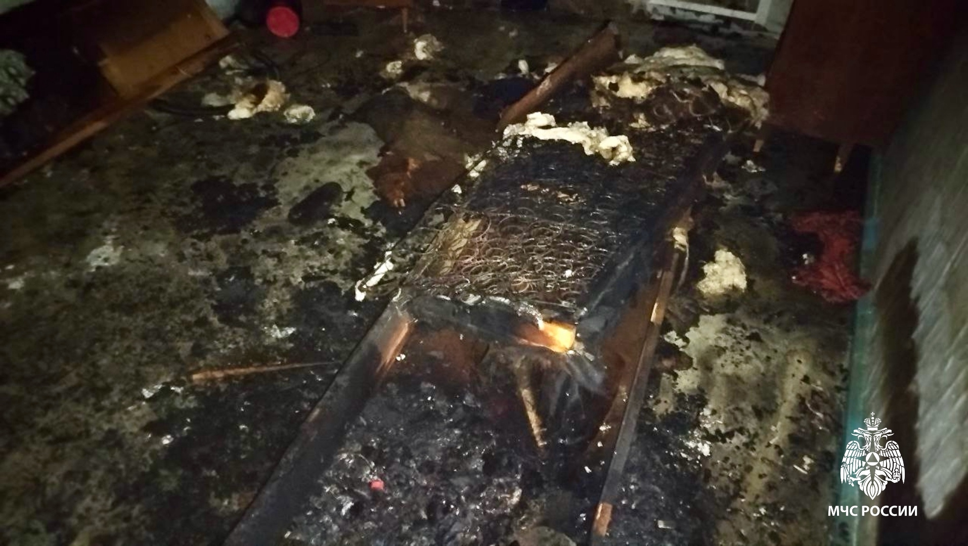 Саратовец сгорел в квартире из-за сигареты Саратовец сгорел в квартире из-за сигареты