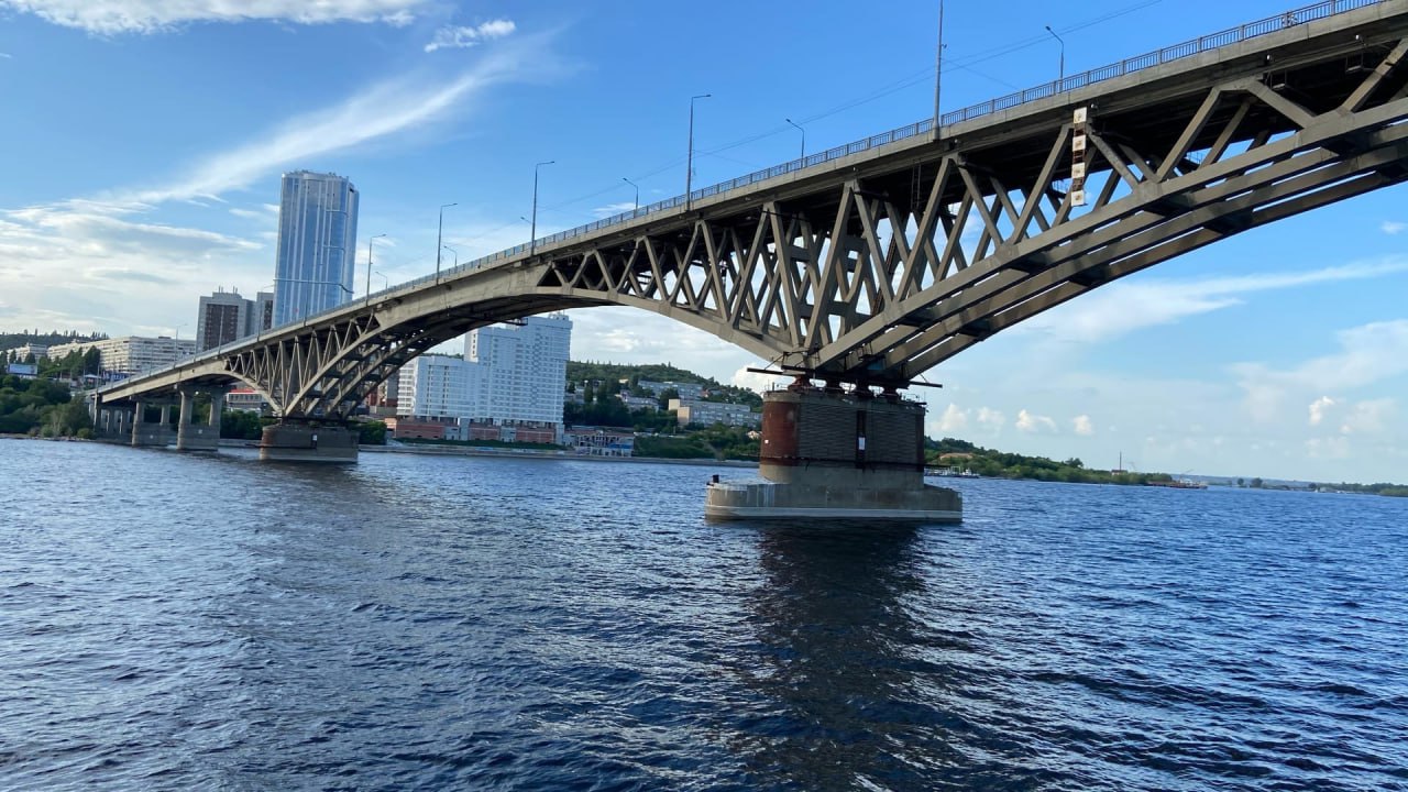 Саратовский мост вошел в топ-8 впечатляющих мостов России