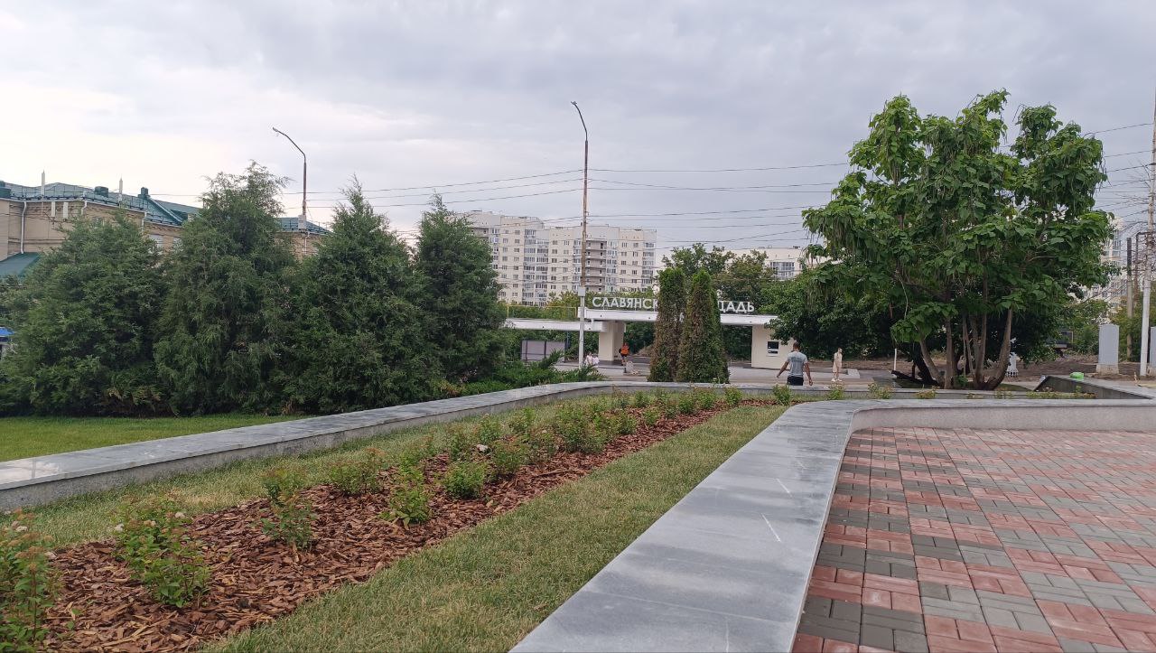 Славянская площадь благоустройство 4