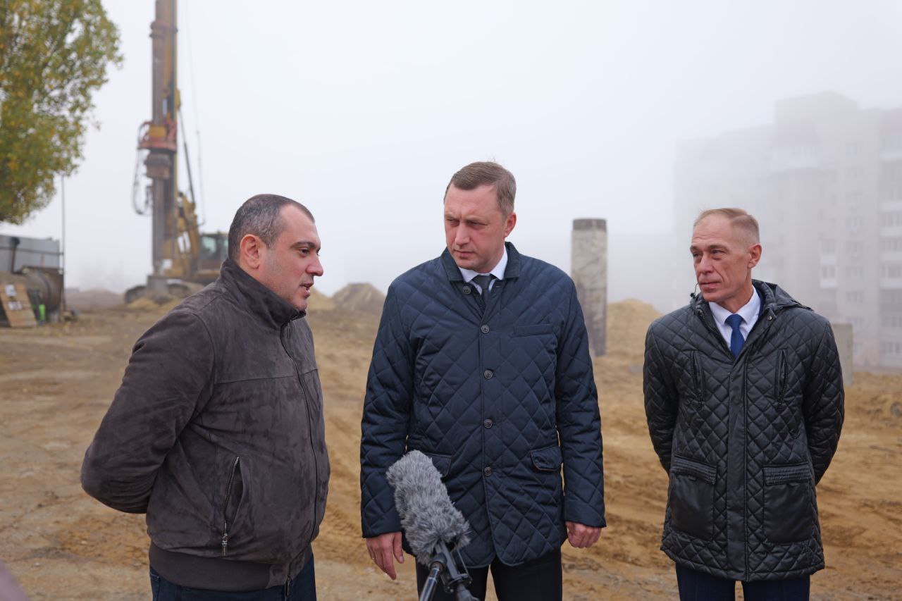 Строительство школы в Ленинском районе