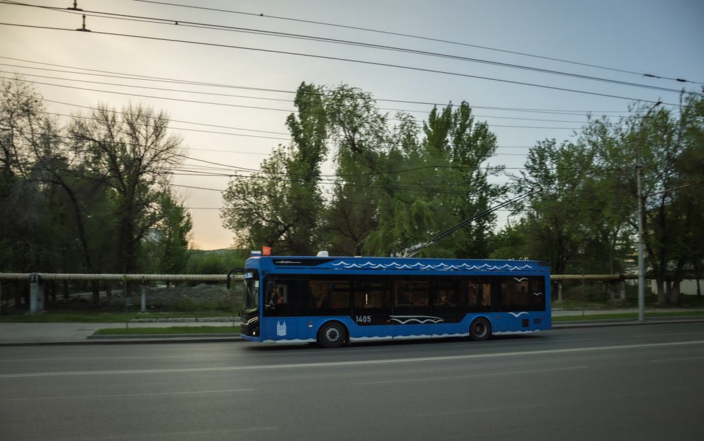 В Саратове временно остановятся два троллейбусных маршрута