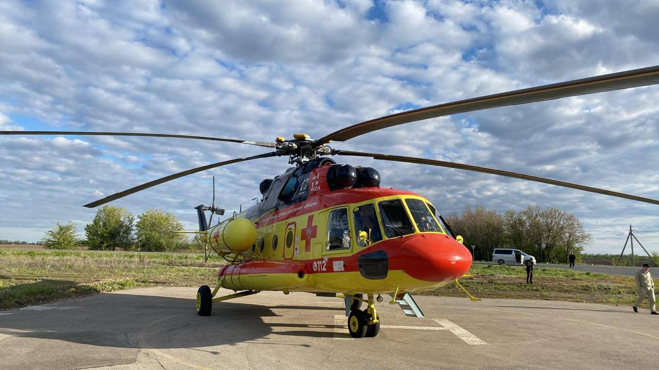 Вертолет санавиации доставил 3-дневного малыша из Саратова в Пензу на операцию