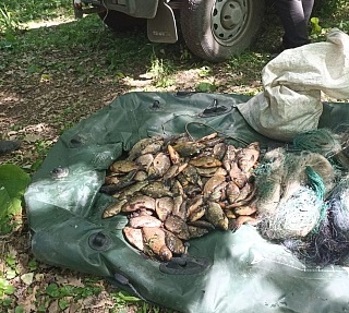 У рыбаков-браконьеров изъяли 2 километра сетей в Саратовской области