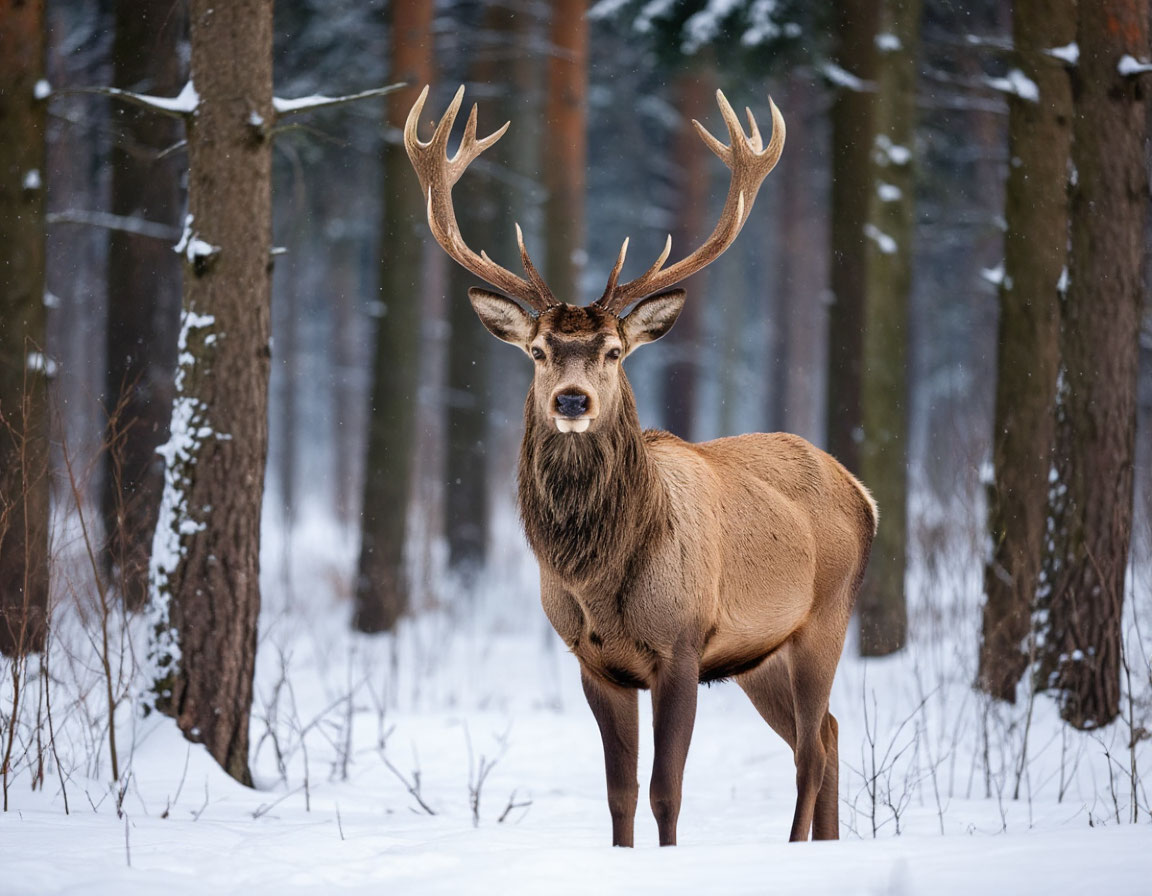 В Саратовской области завершается охота на оленя, косулю и лося