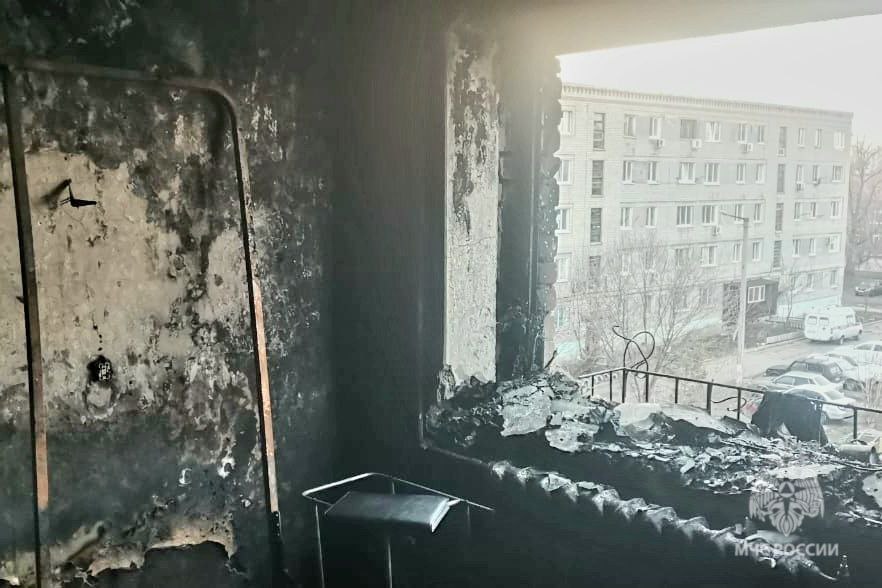 Житель Саратовской области погиб на пожаре в пятиэтажке