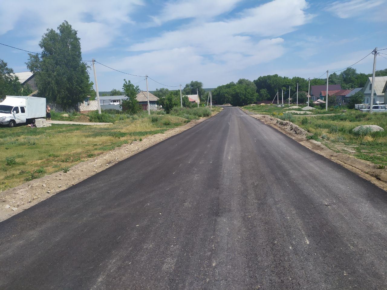 В Екатериновке заасфальтируют автоподъезд к Юбилейному и центральную улицу