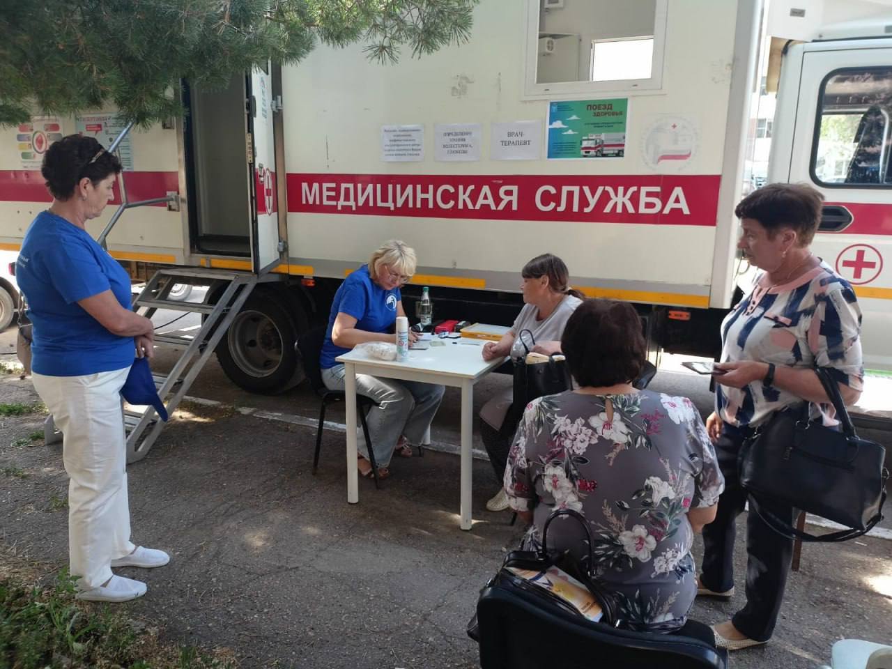 В августе поезд здоровья посетит 8 районов Саратовской области