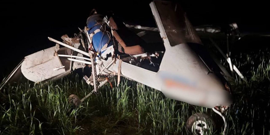 Погиб пилот при крушении легкомоторного самолета в Саратовской области