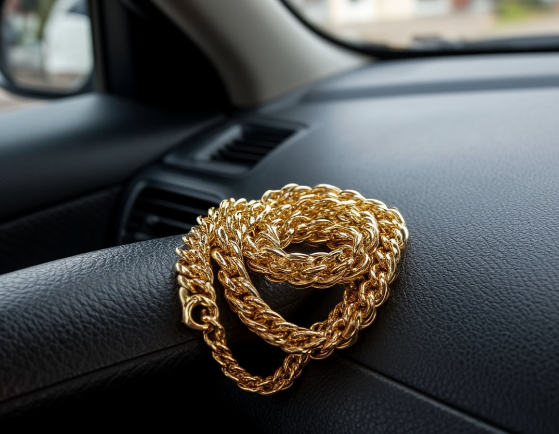 В Саратове пьяный водитель пытался подкупить автоинспектора золотой цепочкой