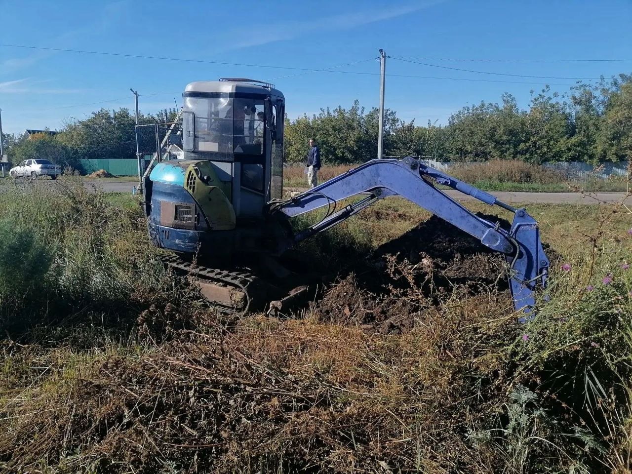 В саратовском селе после частых порывов меняют водопровод