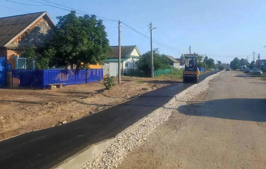 В Саратовской области отремонтировали около 100 тротуаров