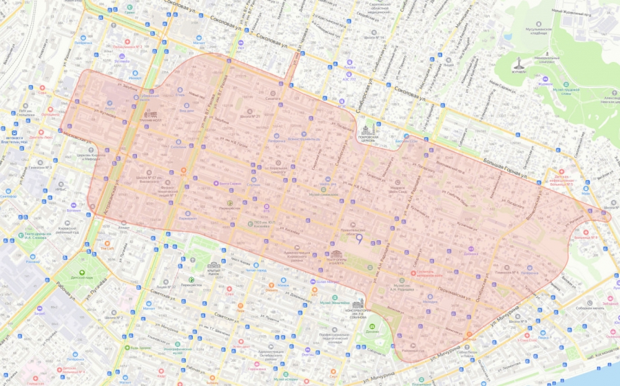 Схема отключений 11 июля