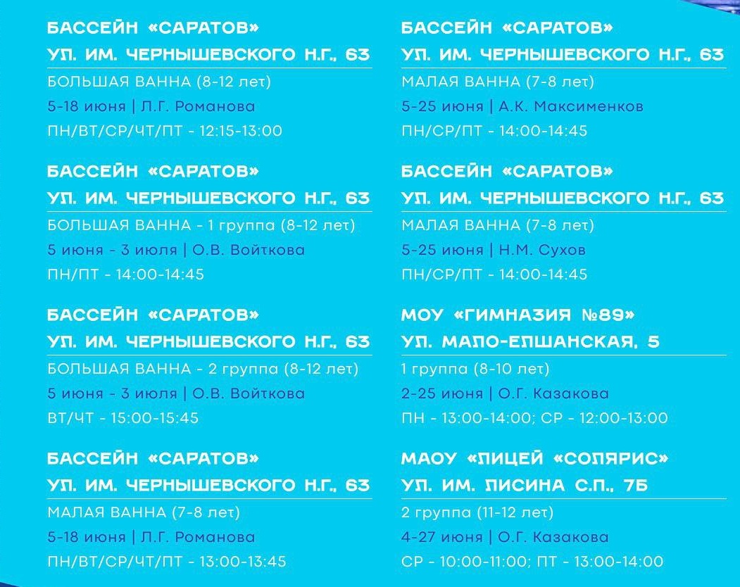 «Живу на Волге – умею плавать!»