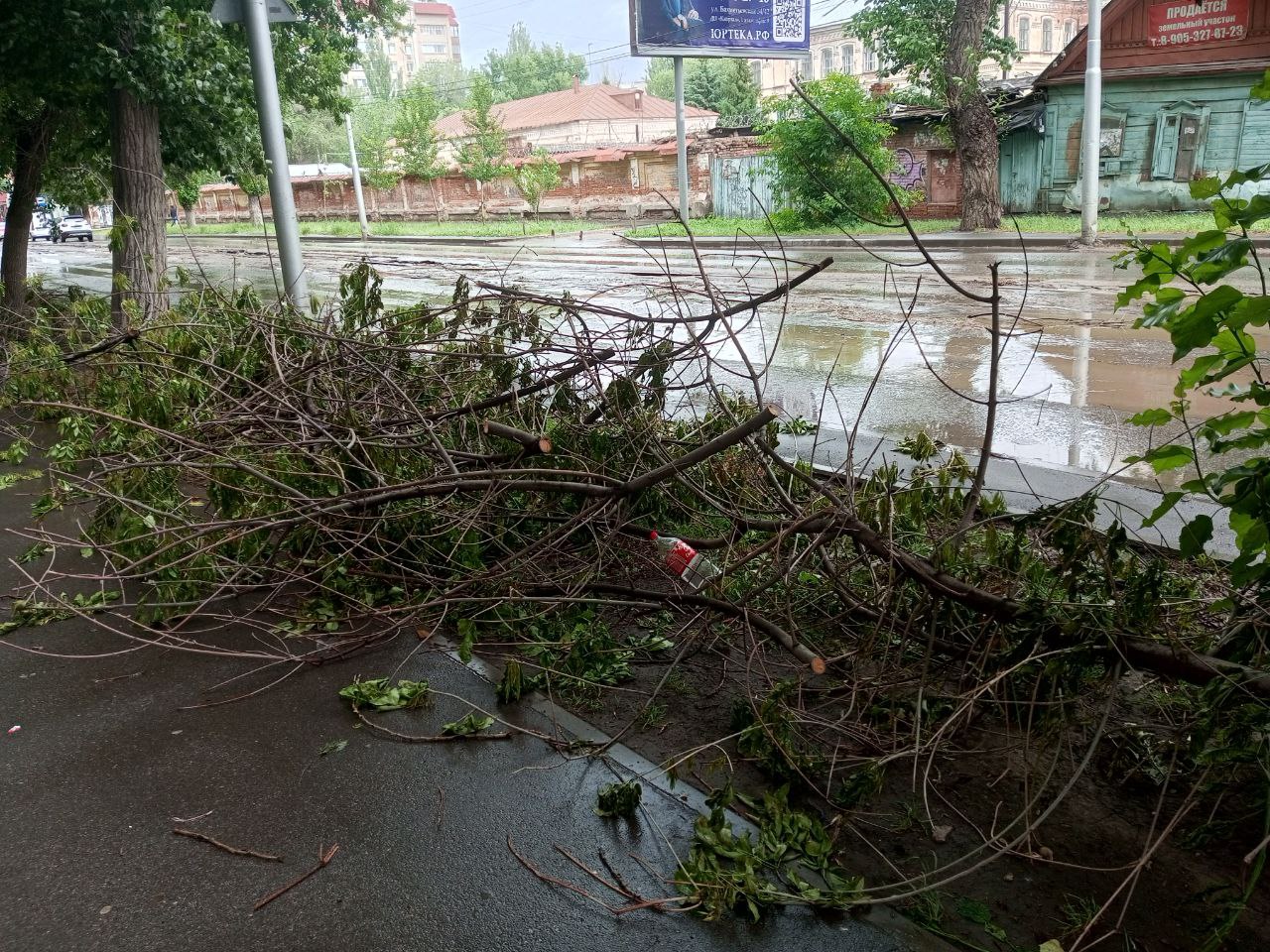 Последствия урагана