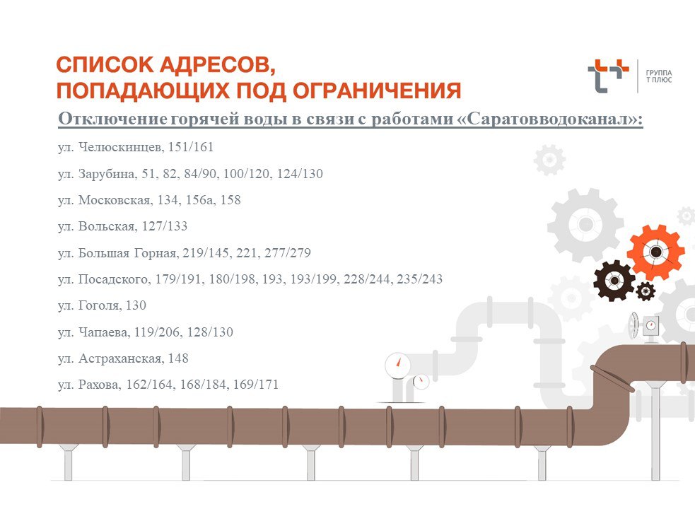 отключение отопления 11.11