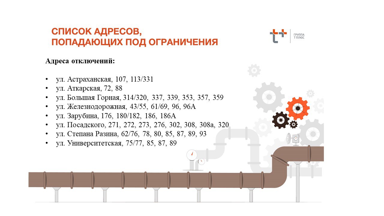 отключение отопления