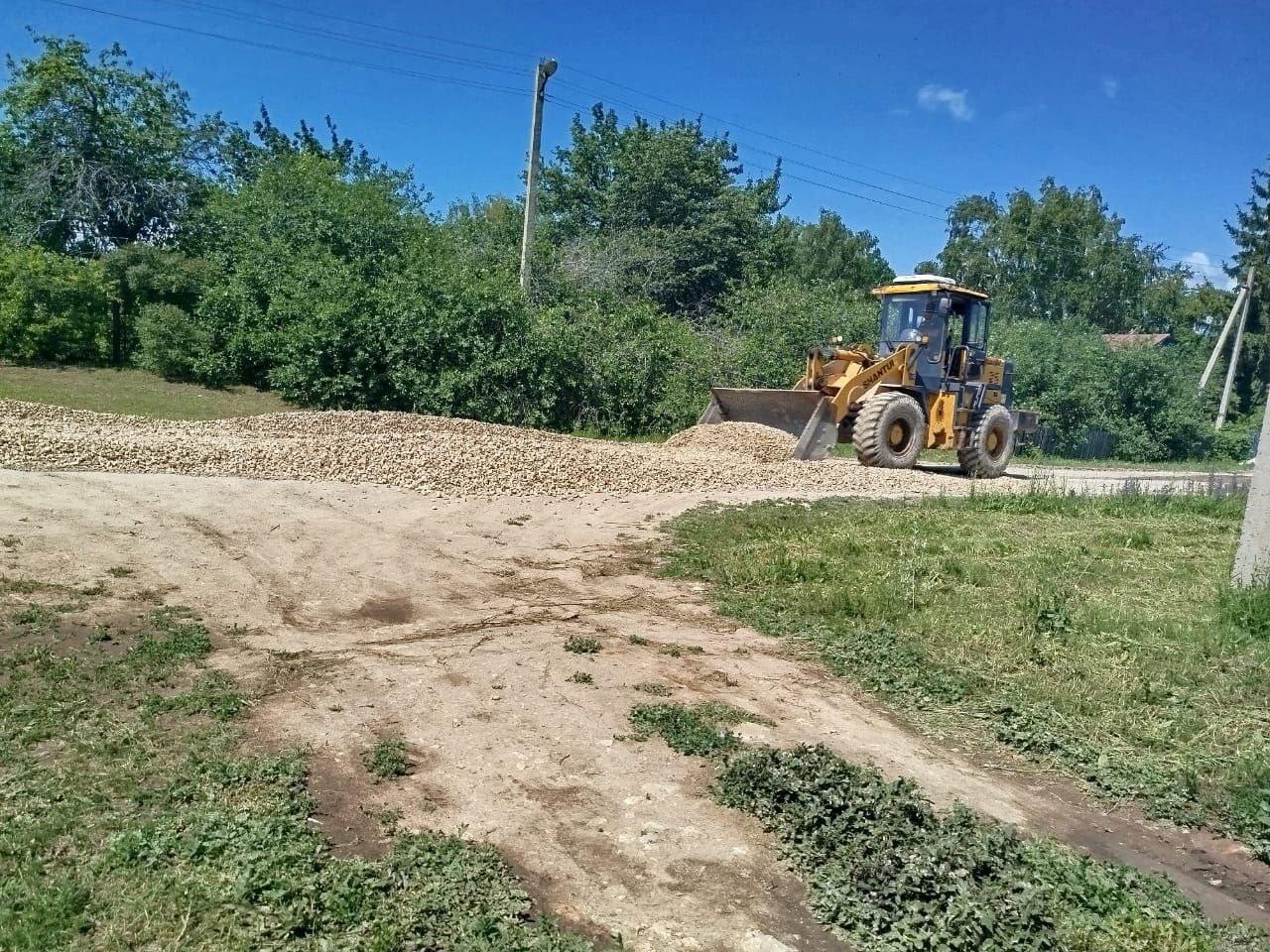 Бездорожье в Лысогорском районе 