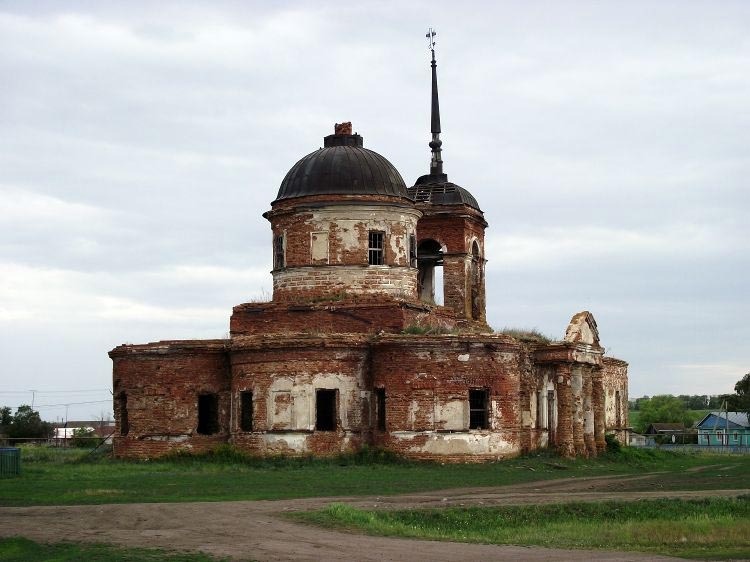 Старая церковь в Большой Екатериновке