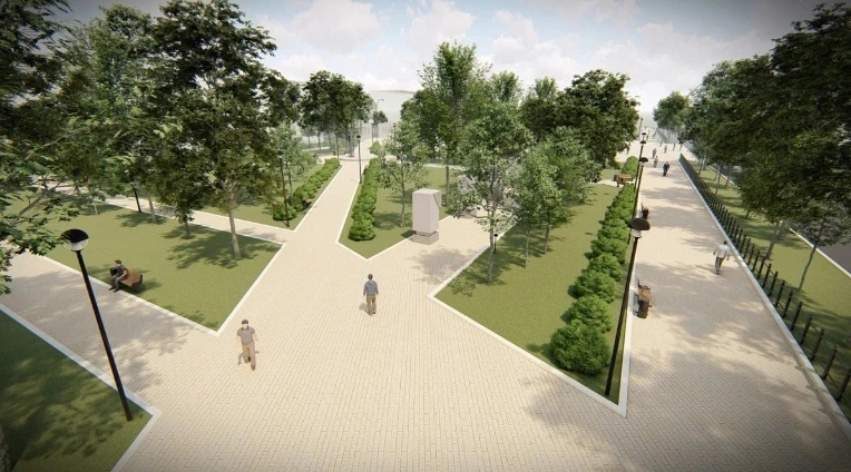 Благоустройство в Красном Куте