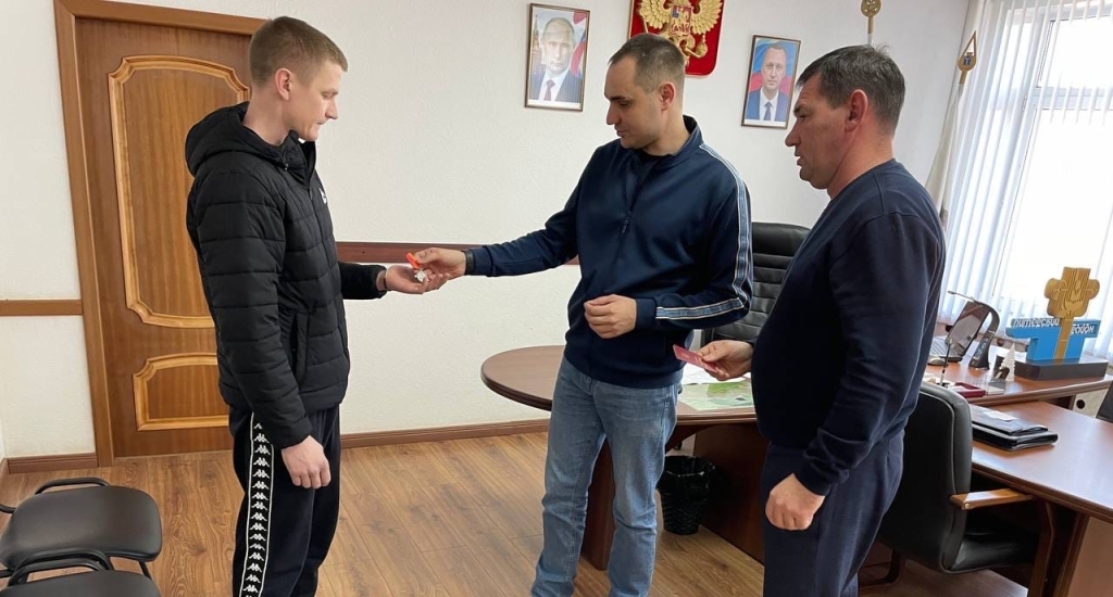 Медаль Жукова для Анисимова