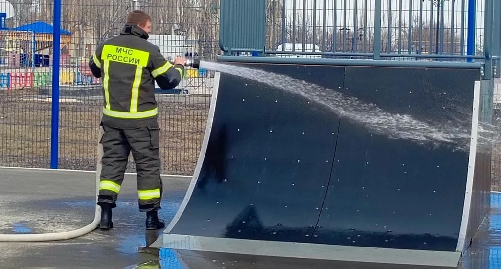 Субботник в Михайловском