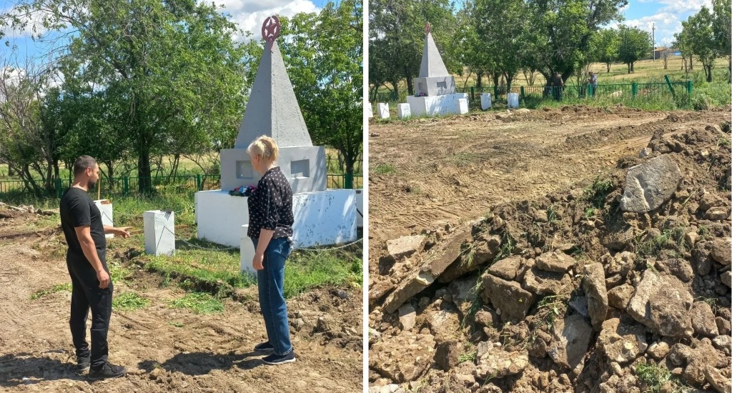 Памятник в Перекопном