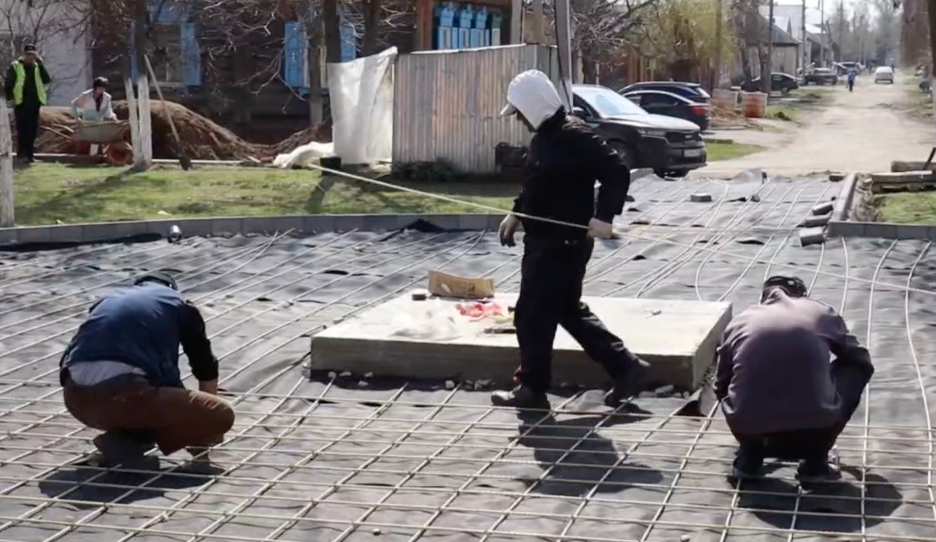 Реконструкция Парка Победы в Марксе