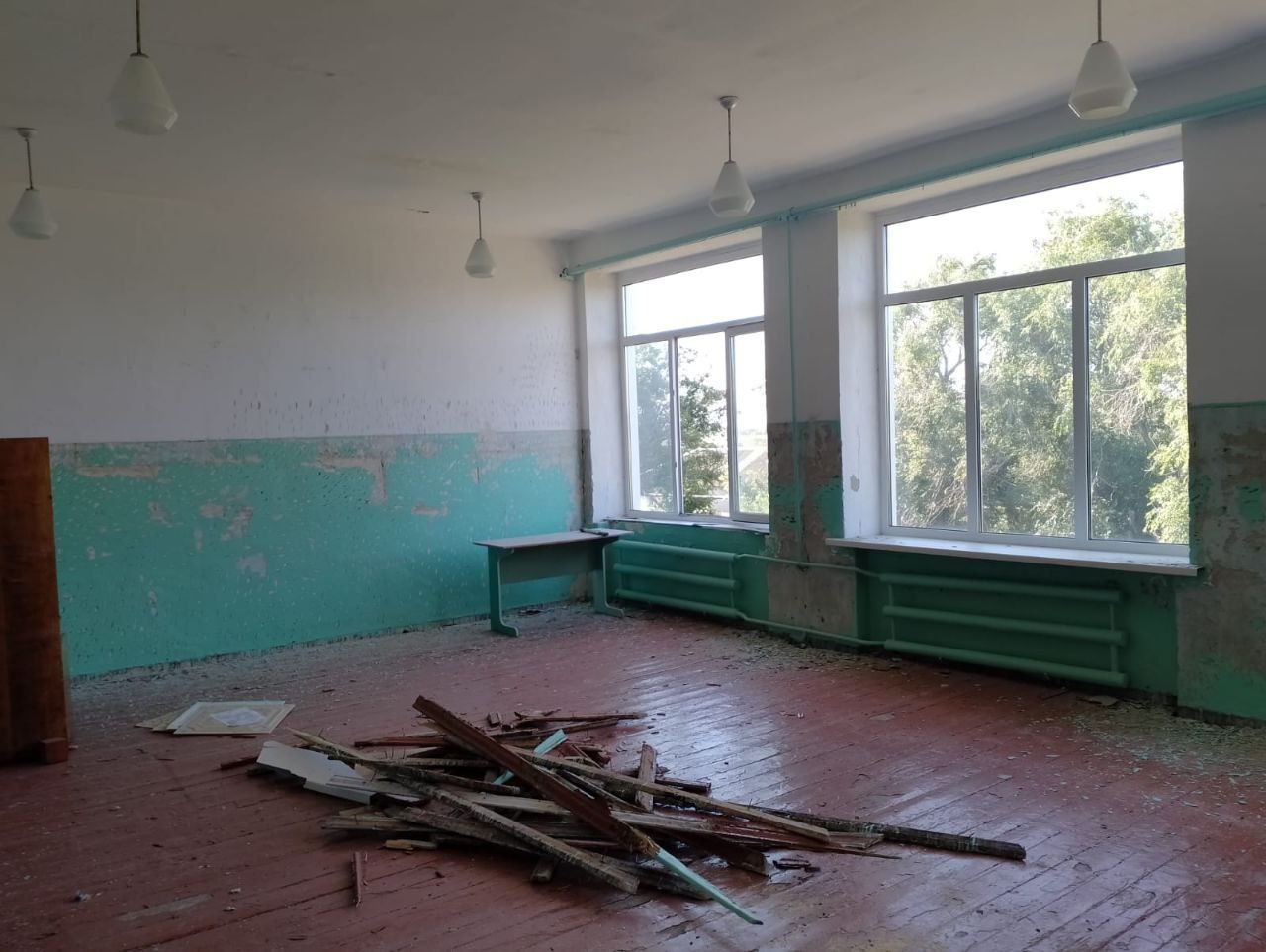 Старый кабинет школы в Балашах