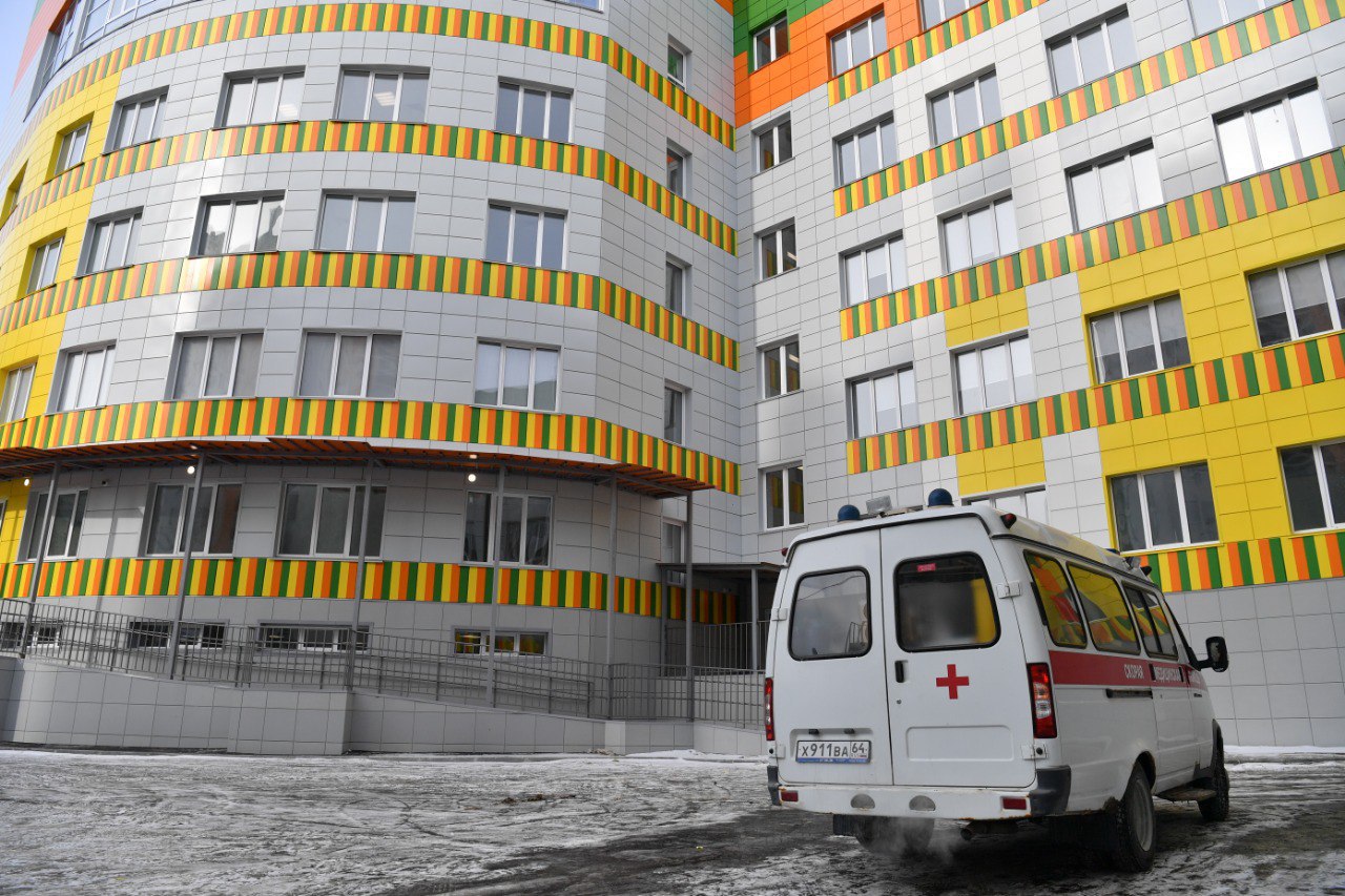 В новой детской областной больнице Саратова открылось отделение реабилитации