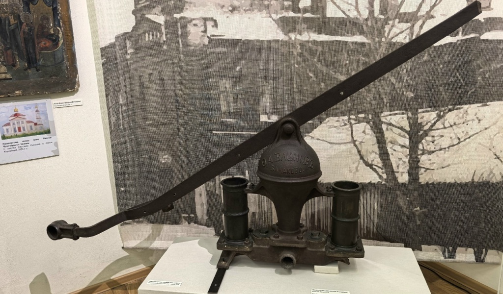 Пожарный насос конструкции Федора Блинова