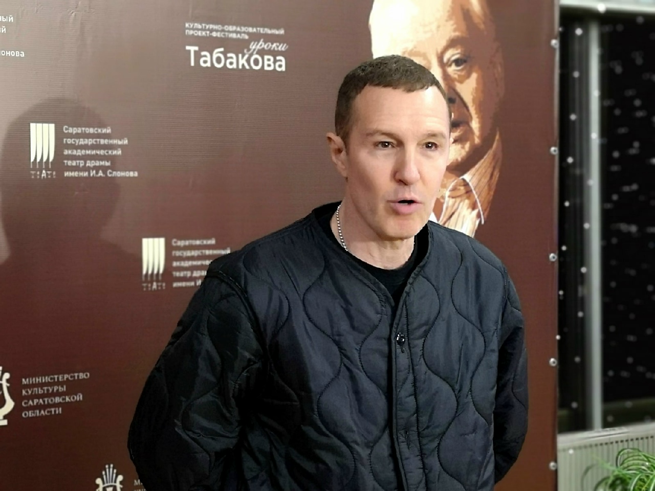 Игорь Верник на Уроках Табакова в Саратове