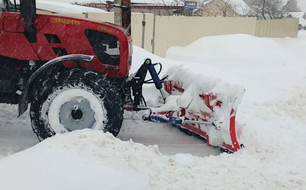 Уборка снега 12 01 2026