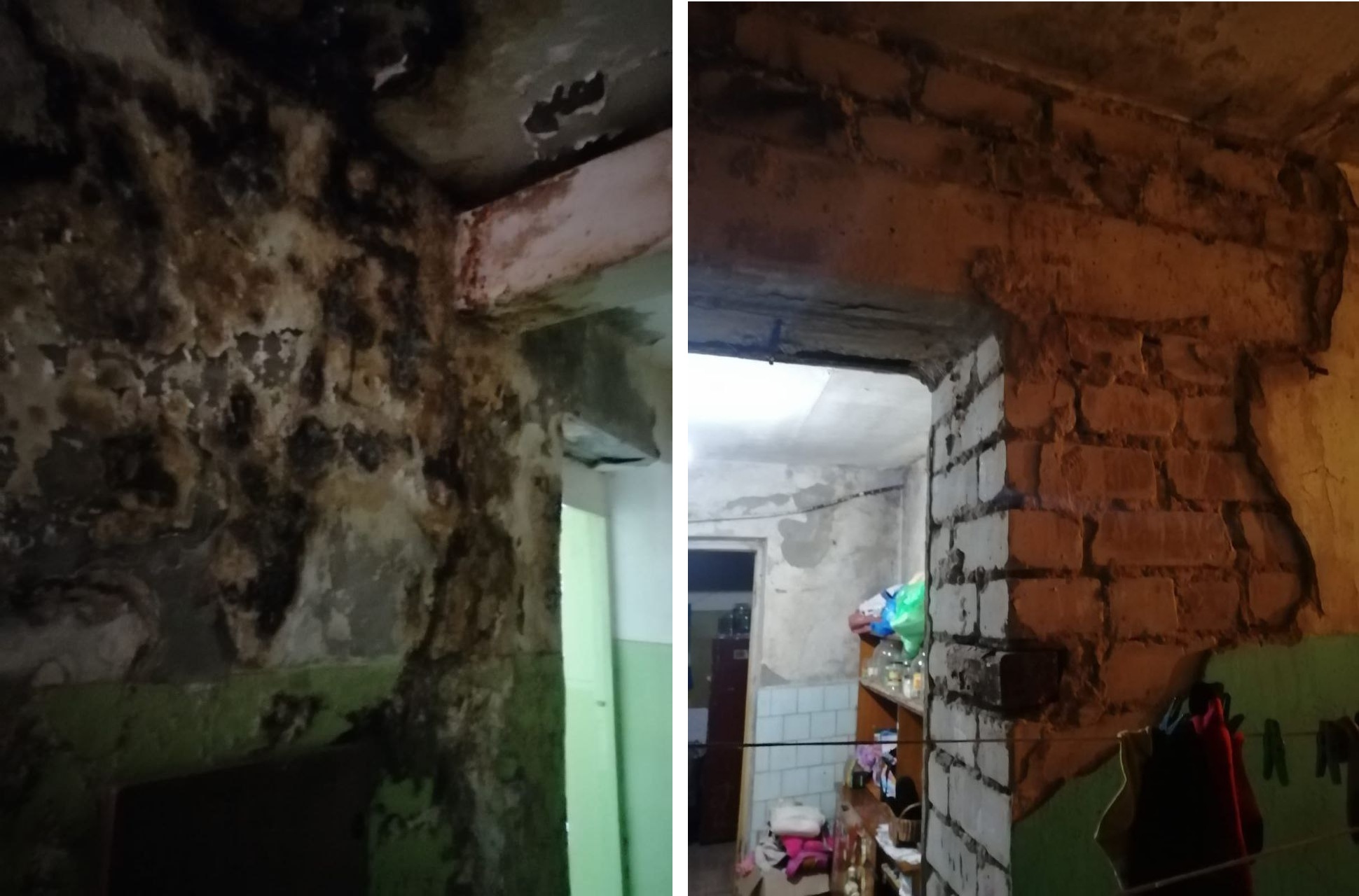 Жители Энгельса показали Бастрыкину свой аварийный дом с плесенью и жуткой вонью Жители Энгельса показали Бастрыкину свой аварийный дом с плесенью и жуткой вонью