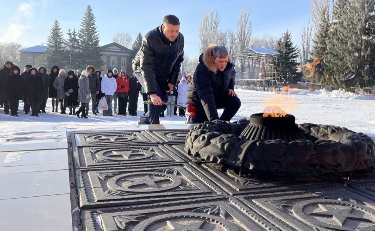 Митинг в Ершове 