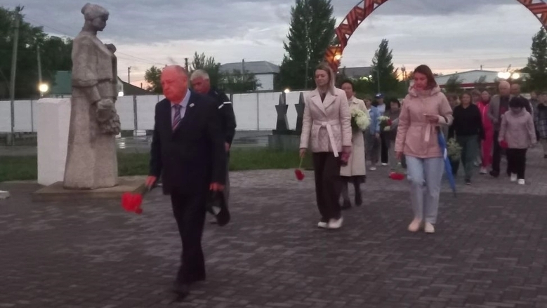 День памяти и скорби в Горном