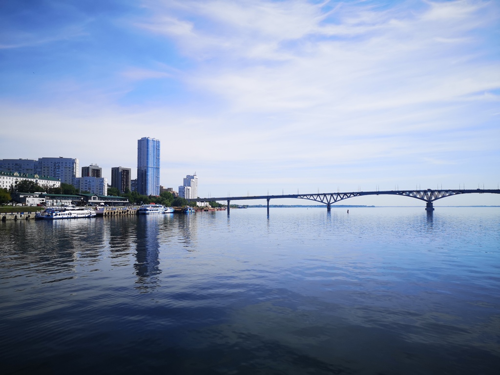 Мост через Волгу 1