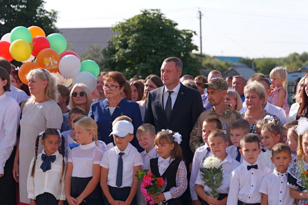 1 сентября школа 2 Лысые Горы