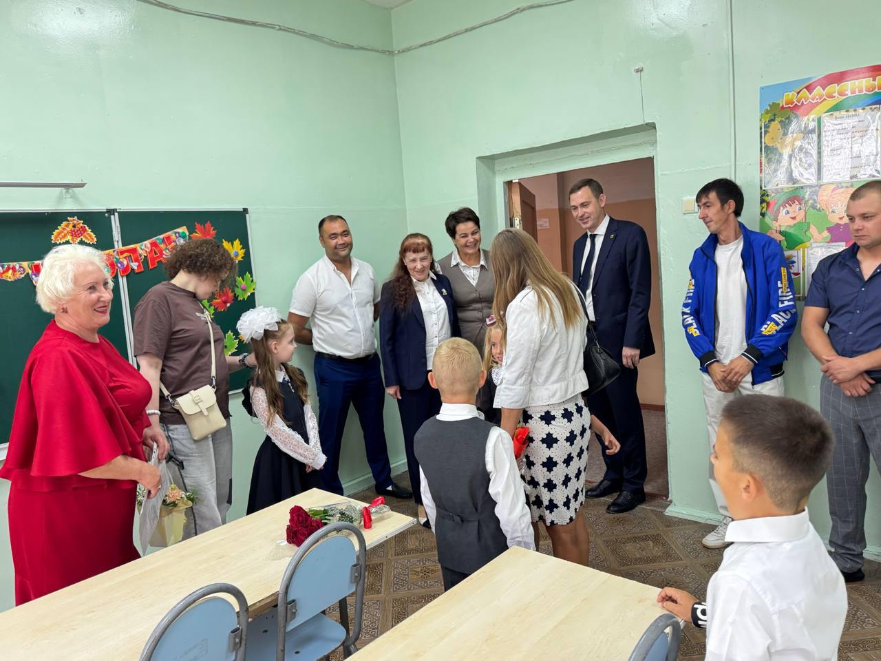 1 сентября школа в Березовке