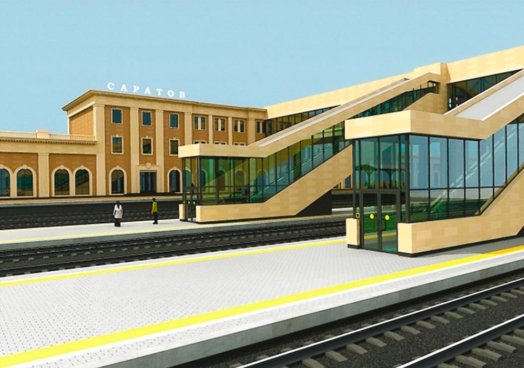 Реконструкция вокзала в Саратове выход на платформы