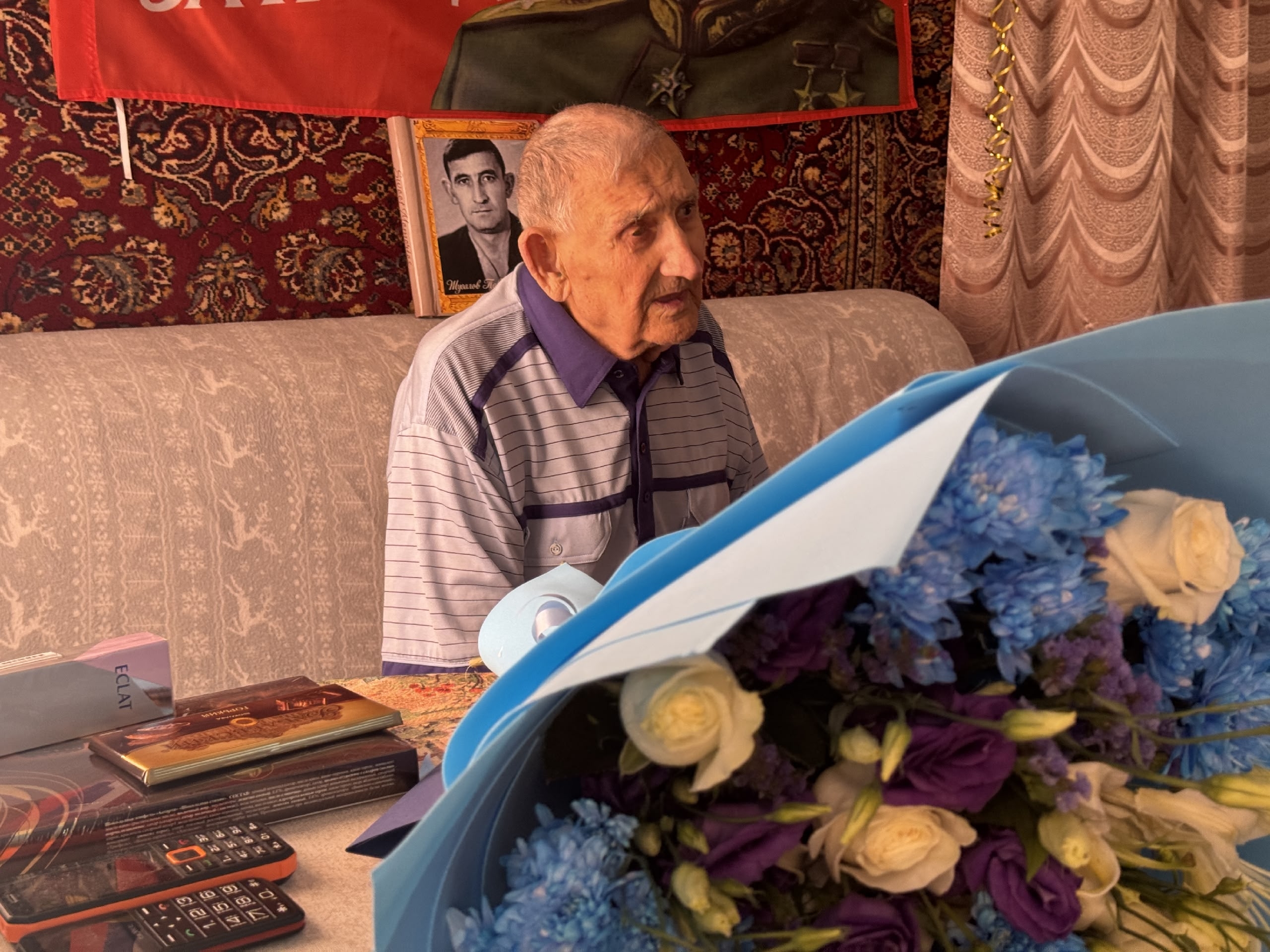 Зенитчик с 16 лет: балашовский ветеран отметил вековой юбилей