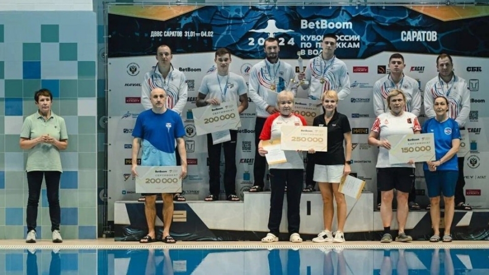 В Саратове местные прыгуны в воду завоевали три бронзовые медали Кубка России