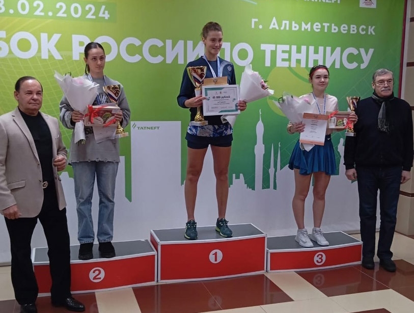 Теннисистка из Саратова завоевала серебро на Кубке России