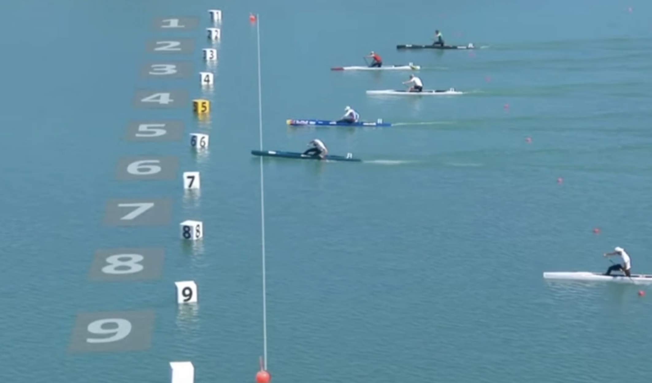 Захар Петров выпал из каноэ после финиша