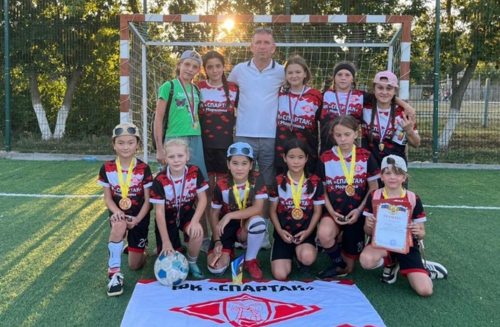 Девочки футбол Моршанка