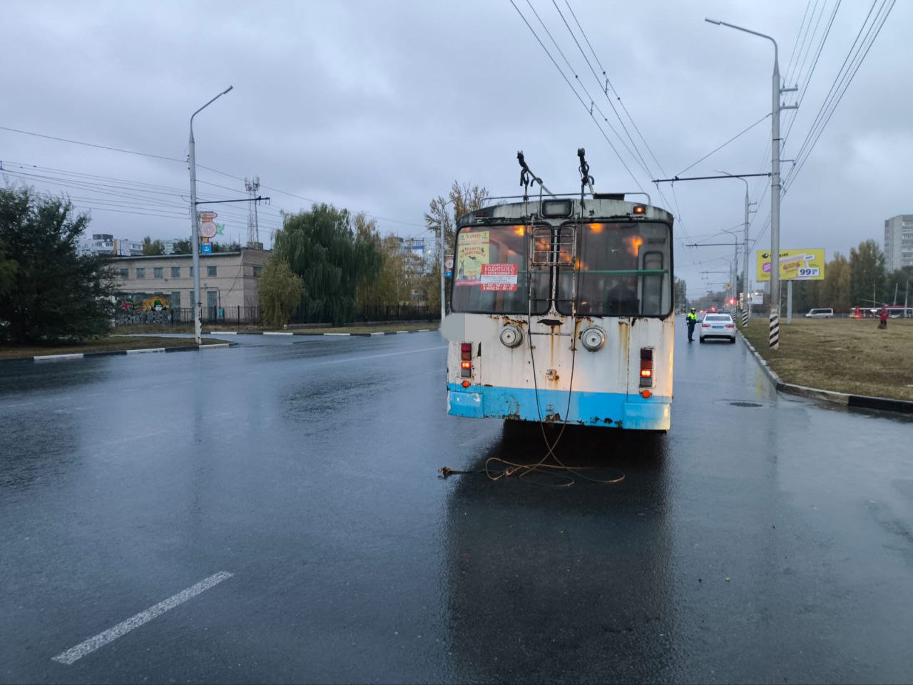 В Балакове троллейбус сбил женщину